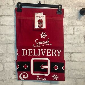 Jumbo Santa gift bag